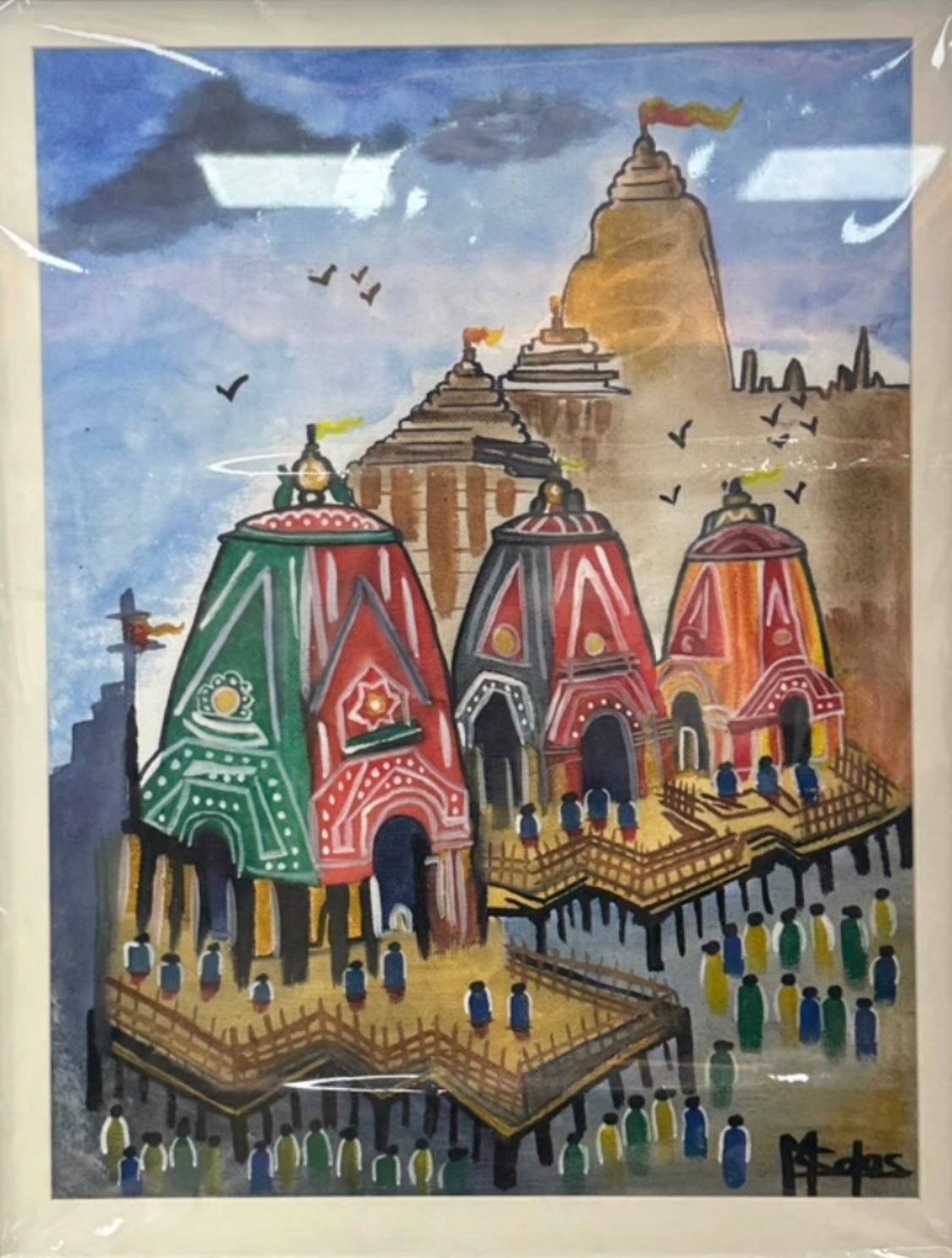 Lord Jagannath Painting | Rath Yatra Special Drawing